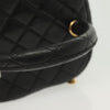 Secondhand Chanel Vanity pouch Black Leather Bags