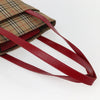 Secondhand Burberry Nova Check Tote canvas check pattern