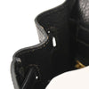 Hermes Kelly Handbag Black Ardennes with Gold Hardware