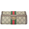 Gucci Ophidia Continental Wallet GG Coated Canvas