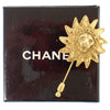 Secondhand Chanel Vintage Sunburst Lion Head Brooch