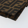 Fendi Vintage Flap Clutch Zucca canvas
