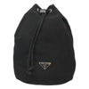 Secondhand Prada Vela Drawstring Bucket Pouch Tessuto