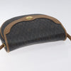 Christian Dior Vintage Honeycomb Shoulder Bag Canvas