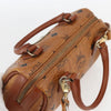 Secondhand MCM Visetos logogramme Handbag Canvas and