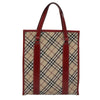 Secondhand Burberry Nova Check Tote Canvas and