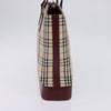 Secondhand Burberry Nova Check Tote canvas check pattern