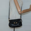 Secondhand Chloe Lily Handbag Black Leather Bags