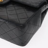 Chanel Vintage Square CC Flap Bag Quilted Lambskin