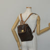 Secondhand Celine Vintage Drawstring Flap Backpack Macadam