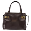 Secondhand Salvatore Ferragamo Double Gancini Side Buckle Tote