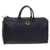 Christian Dior Vintage Trotter Boston Bag Canvas