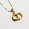Secondhand Christian Dior CD Logo necklace