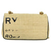 Secondhand Burberry Lola Shoulder Bag Printed Raffia