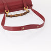 Gucci Vintage Bamboo Handle Bag Leather
