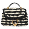 Secondhand Salvatore Ferragamo Margot Satchel Braided Fabric