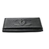 Secondhand Chanel Logo CC Card case Grained