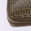 Fendi Vintage Zip Crossbody Bag Zucchino Canvas