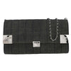 Chanel Chocolate Bar Flap Bag Quilted Denim