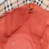 Secondhand Burberry Canterbury Panels Tote Haymarket Coated Canvas and