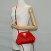 Secondhand Bottega Veneta Point Shoulder Bag Chunky Knit Fabric