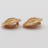 Chanel Vintage CC Crest Round Clip-On Earrings Metal