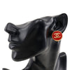 Secondhand Chanel Vintage CC Round Clip-On Earrings