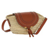 Secondhand Chloe Marcie Basket Bag Raffia and