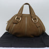 Bvlgari Doppio Handbag Leather