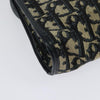 Christian Dior Vintage Trotter Shoulder Bag Canvas
