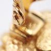 Secondhand Chanel Vintage Round Clip-On Earrings Metal with Faux