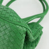 Secondhand Bottega Veneta Intrecciato Green Leather Bags