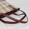 Secondhand Burberry Nova Check Tote Canvas and