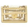 Chanel Classic Single Flap Bag Quilted Applique Vinyl