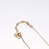 Secondhand Christian Dior Collar Necklace Metal with Faux Pearls