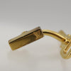 Secondhand Louis Vuitton Padlock and Key Logo Cufflinks