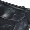 Secondhand Loewe Anagram handbag Black Leather Accessories
