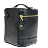 Secondhand Chanel Vanity pouch Black Leather Bags