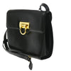 Salvatore Ferragamo Gancini Shoulder Bag Leather