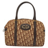 Christian Dior Vintage CD Trotter Handbag Canvas