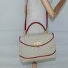 Secondhand Bally Handbag Beige Canvas Bags