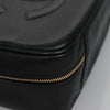 Secondhand Chanel Vintage Timeless Zip Around Vanity Case Caviar