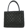 Chanel Medallion Tote Quilted Caviar
