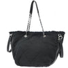 Secondhand Chanel Double Face Deauville Tote Fringe Quilted