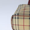 Secondhand Burberry Top Handle Tote Haymarket