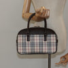 Secondhand Burberry Nova Check Bowling Bag