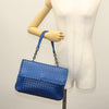 Secondhand Bottega Veneta Olimpia Shoulder Bag Intrecciato Nappa