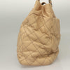 Chanel Petite Shopping Tote Quilted Calfskin