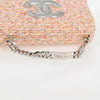 Chanel Vintage CC Chain Top Handle Bag Quilted Tweed