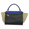 Secondhand Celine Trapeze Bag Blue Leather Bags